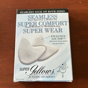 NEW in Box! Seamless Gel Ballet Pointe Shoe Toe Pads